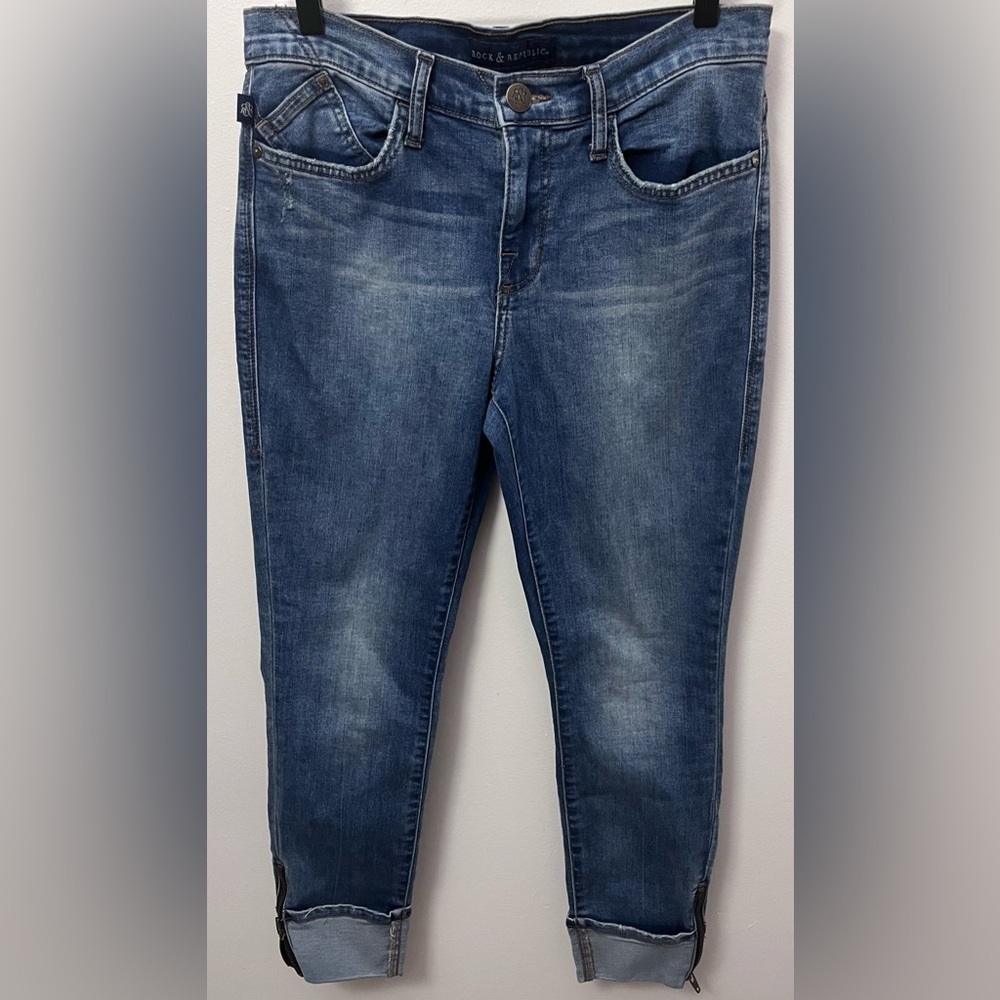 Rock & Republic Dark Blue Denim Jeans